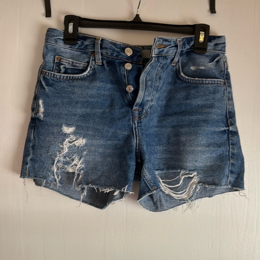 Topshop Jean Shorts US size 4